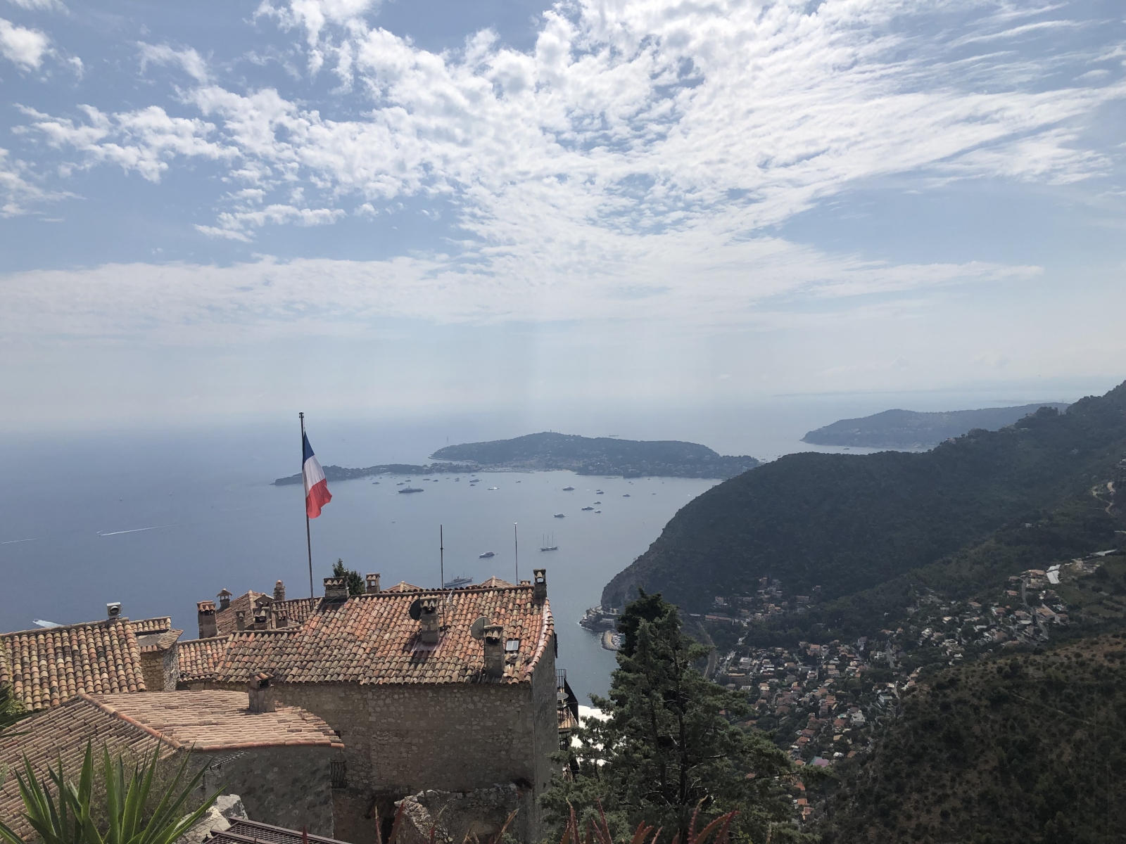 Visite du  jardin botanique à Eze village