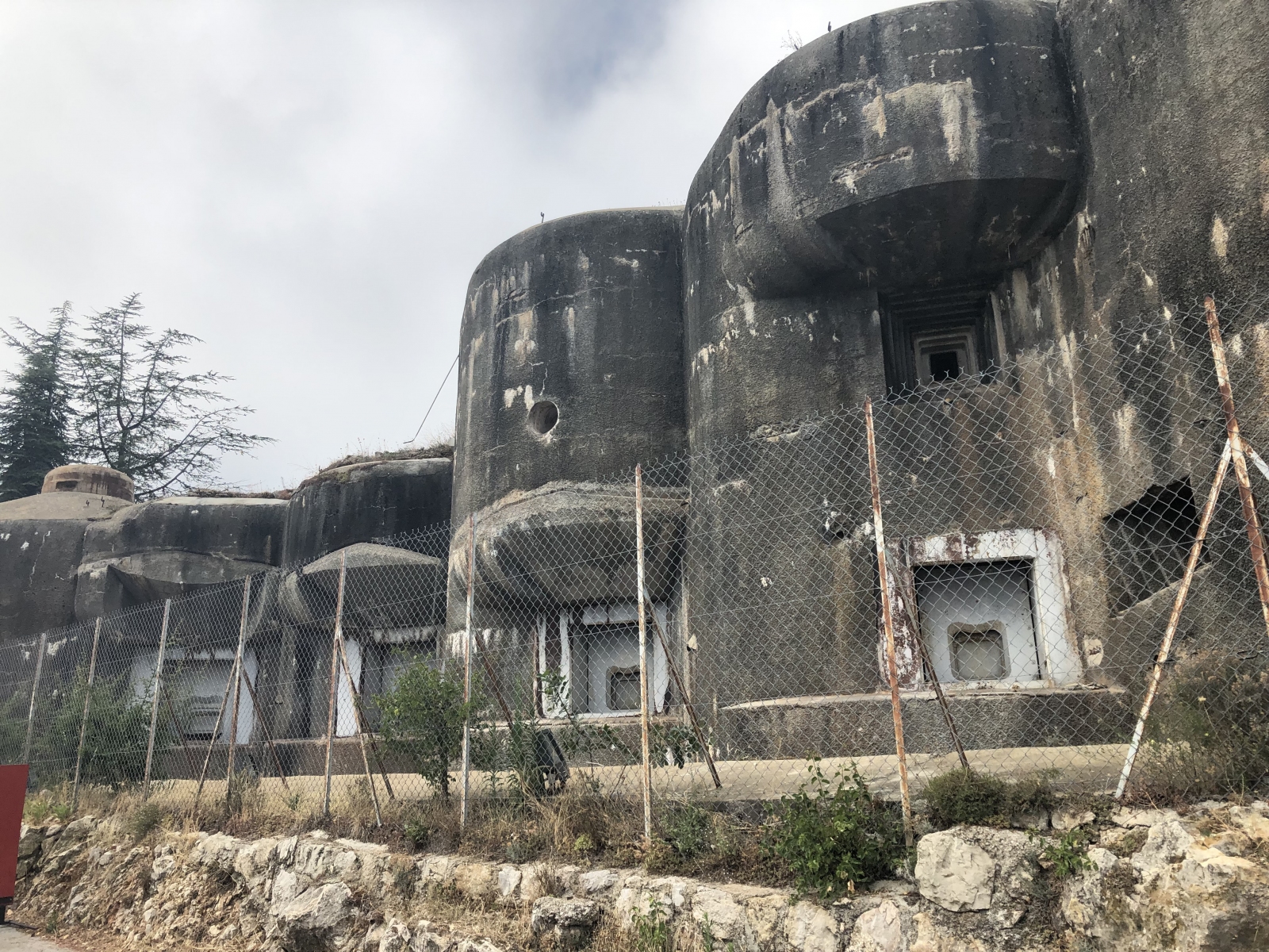 Visite du fort de Sainte Agnès