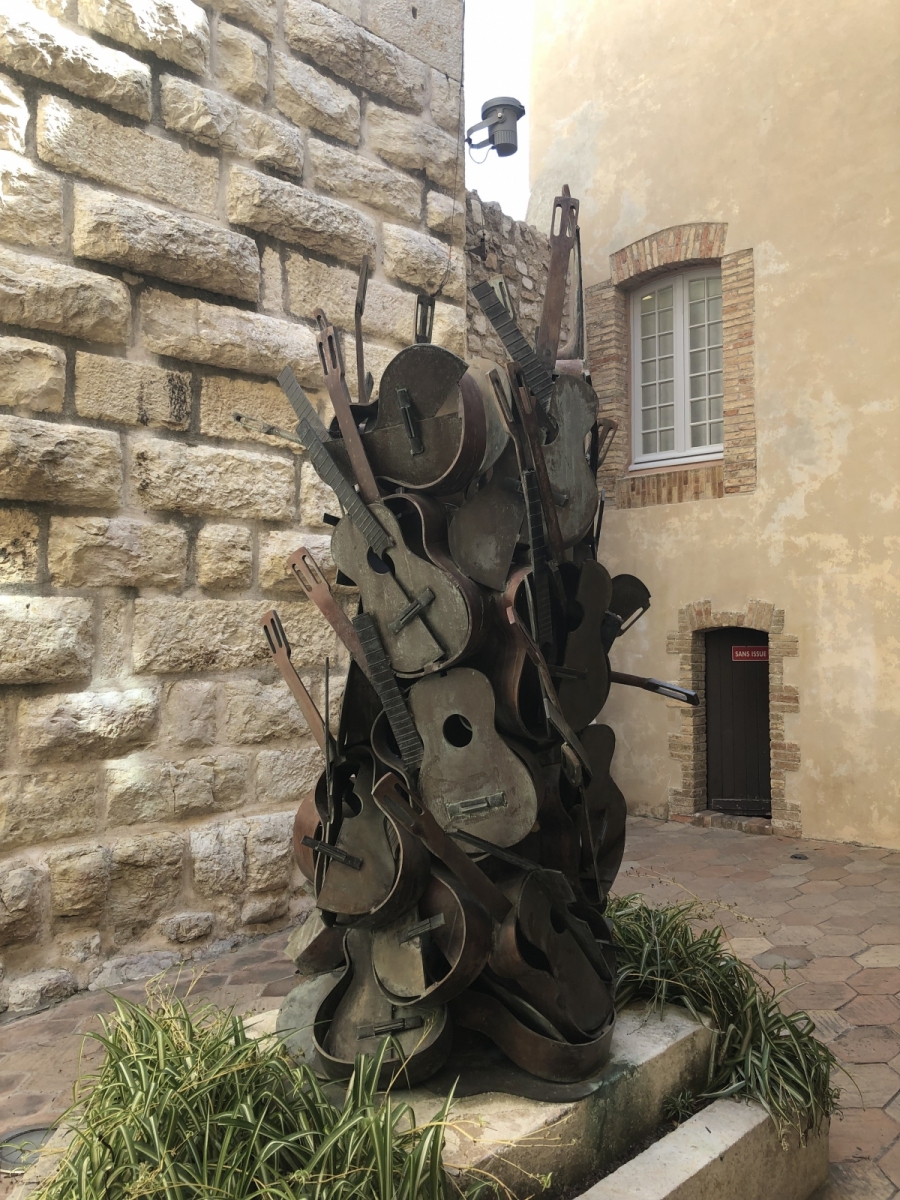 Visite du musée Picasso à Antibes