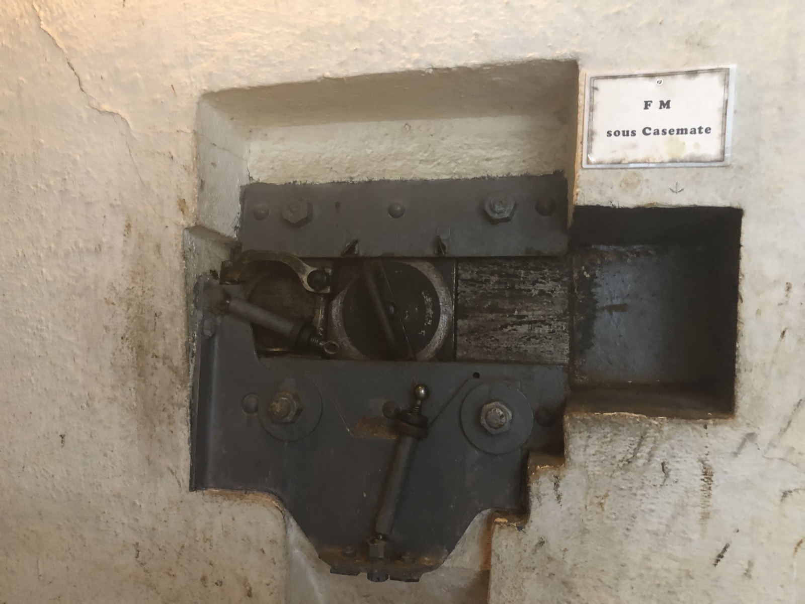 Visite du fort de Sainte Agnès
