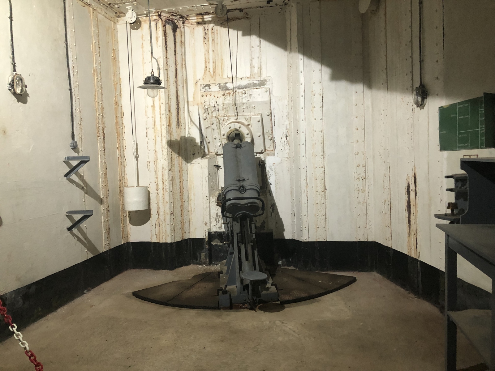 Visite du fort de Sainte Agnès