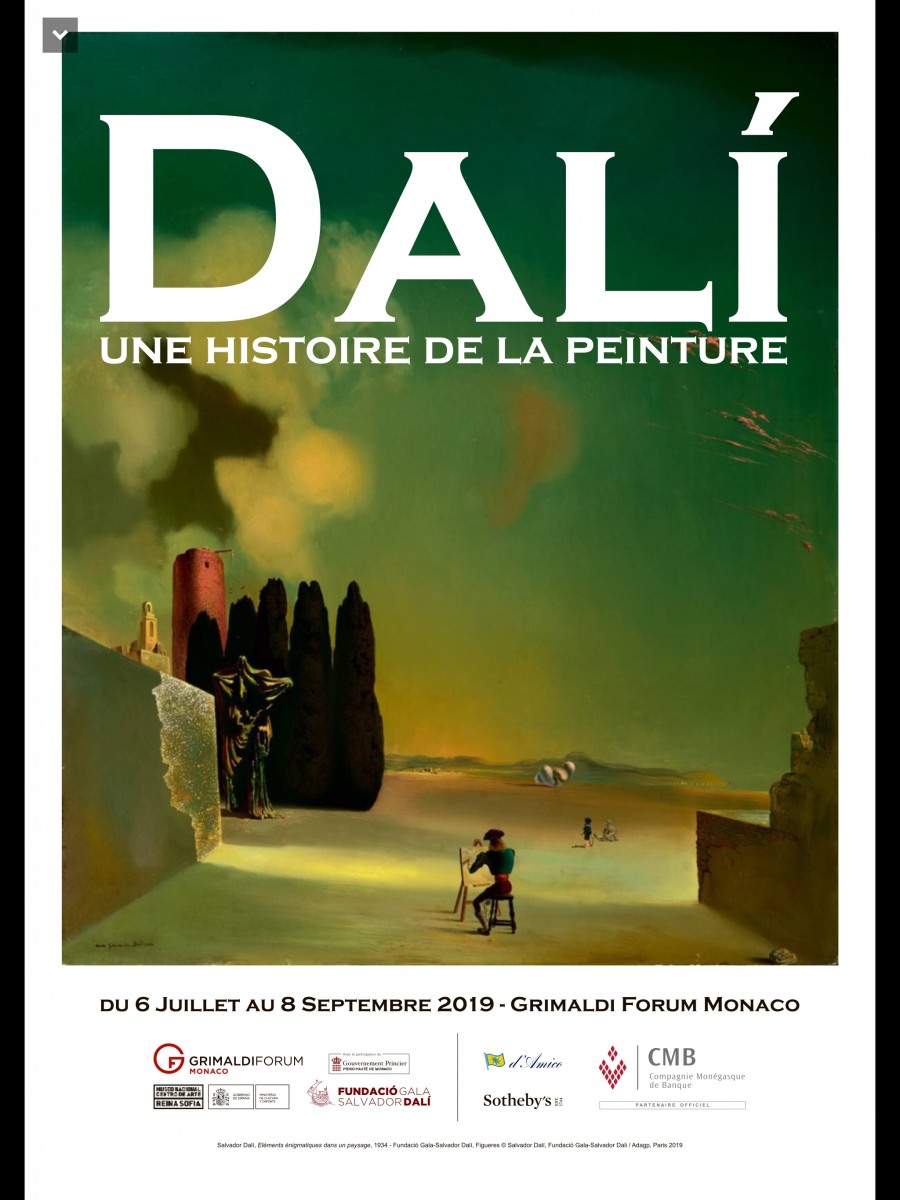 Visite de l'exposition Dali à Monaco