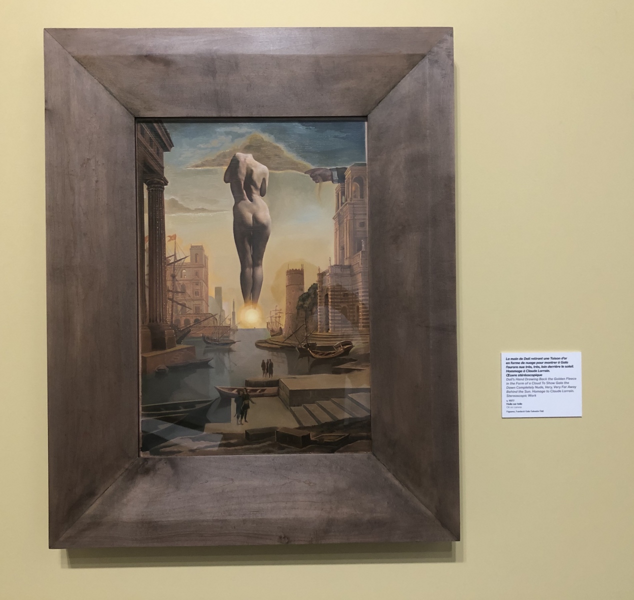 Visite de l'exposition Dali à Monaco