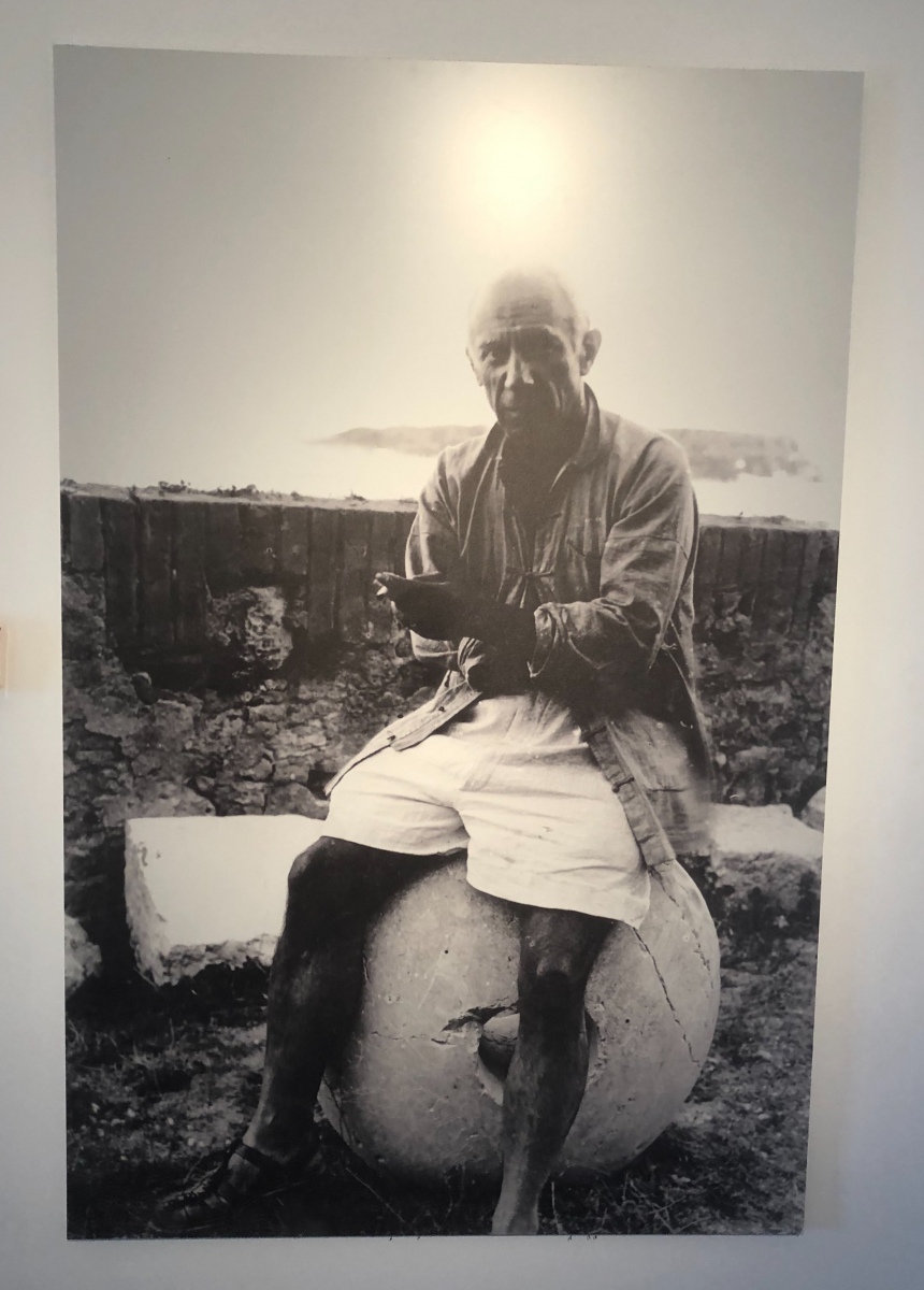Visite du musée Picasso à Antibes