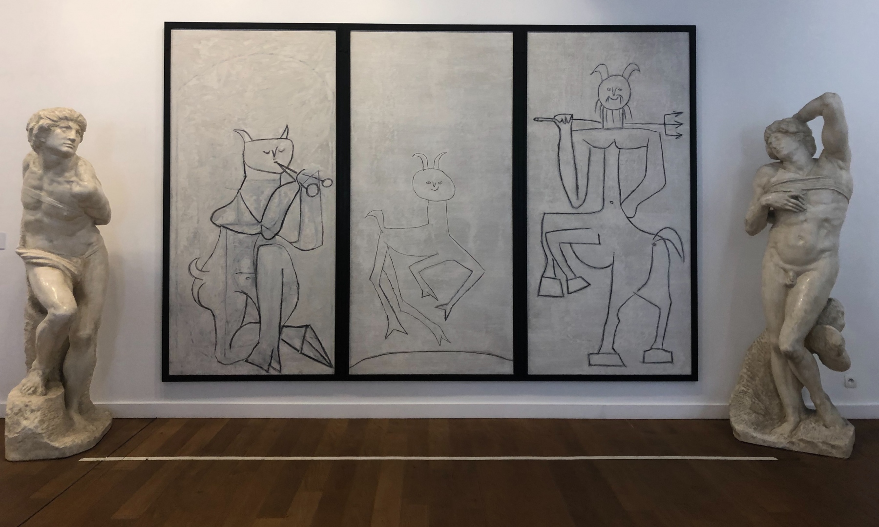 Visite du musée Picasso à Antibes