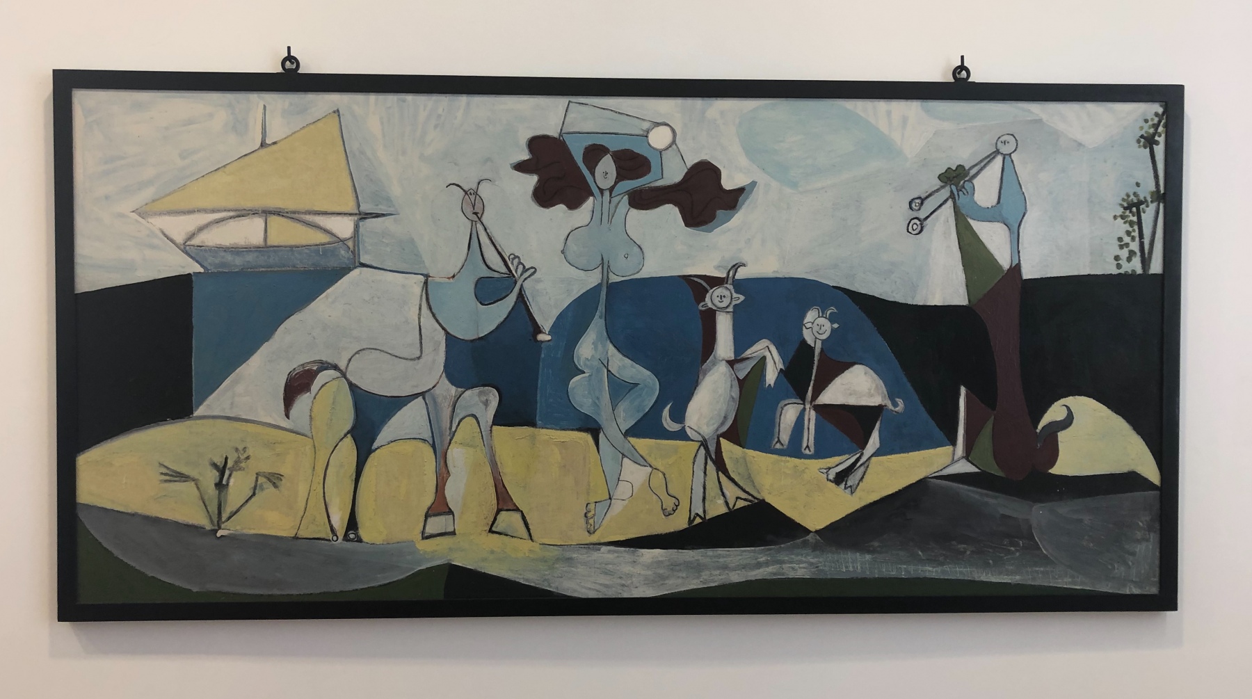 Visite du musée Picasso à Antibes
