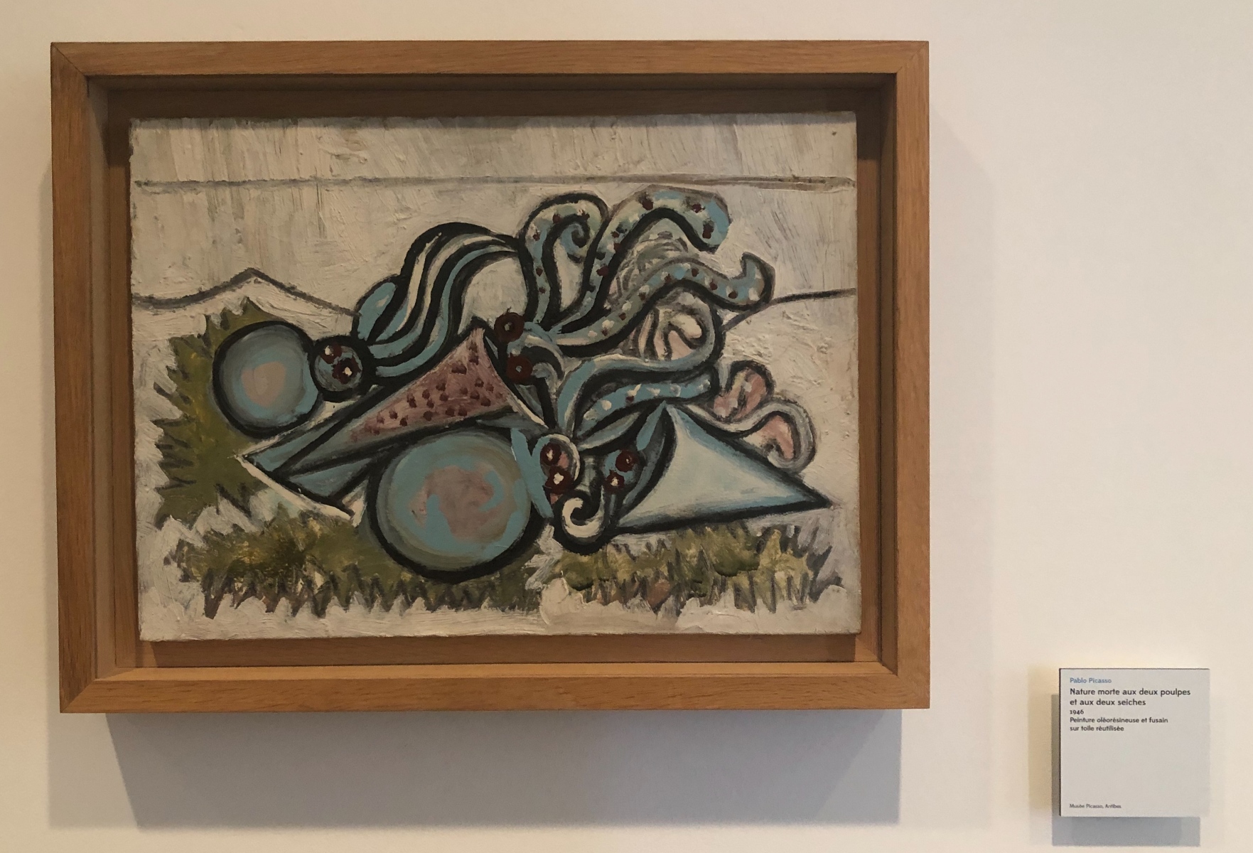 Visite du musée Picasso à Antibes
