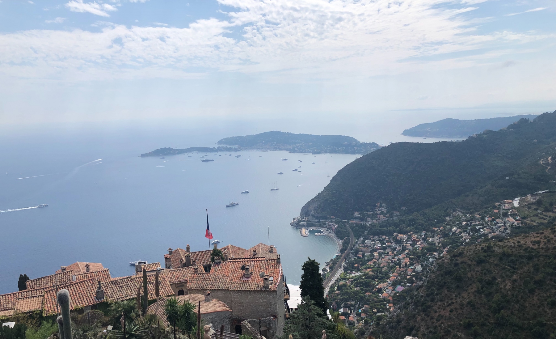 Visite du  jardin botanique à Eze village