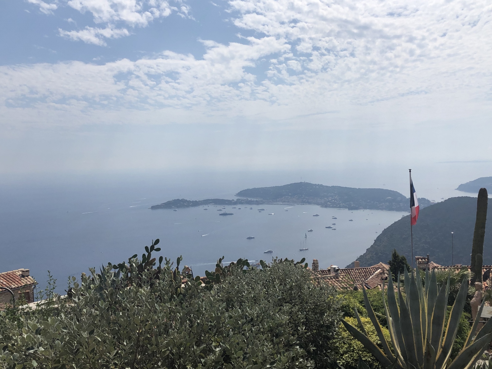 Visite du  jardin botanique à Eze village