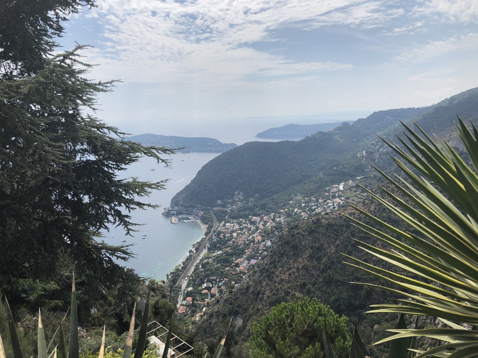 Visite du  jardin botanique à Eze village