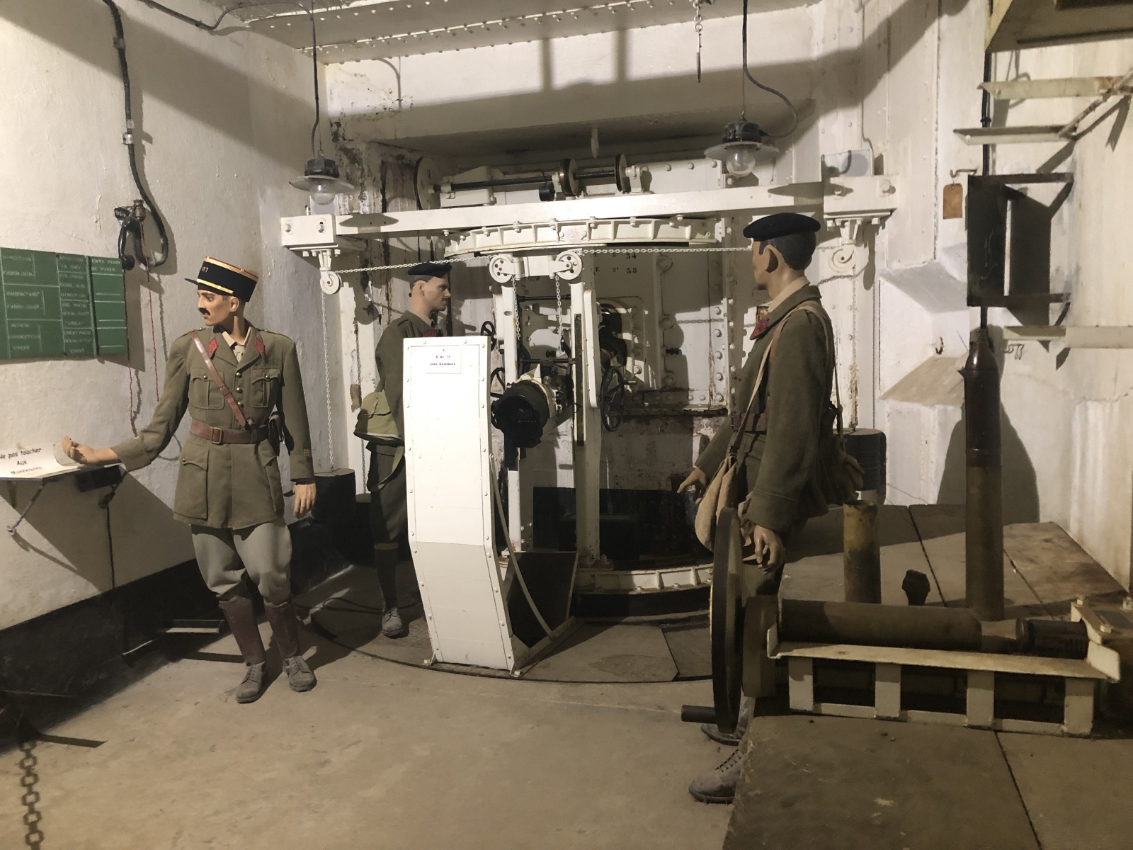Visite du fort de Sainte Agnès