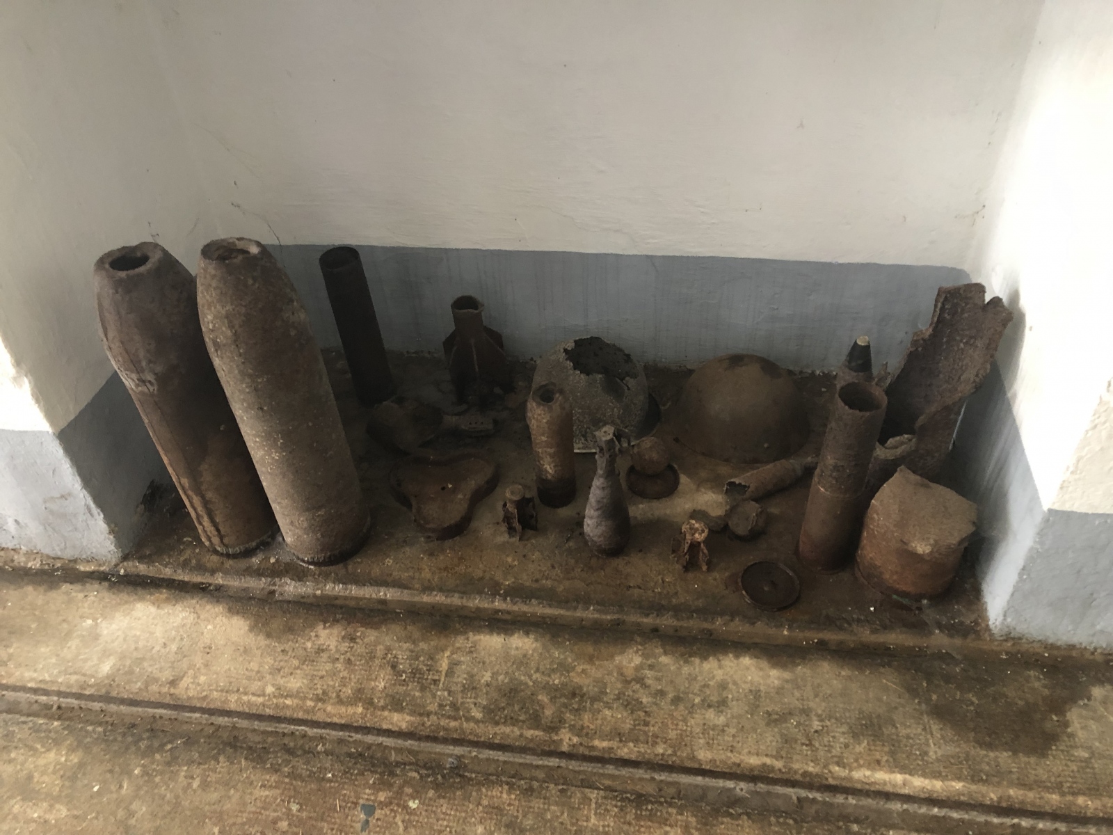 Visite du fort de Sainte Agnès