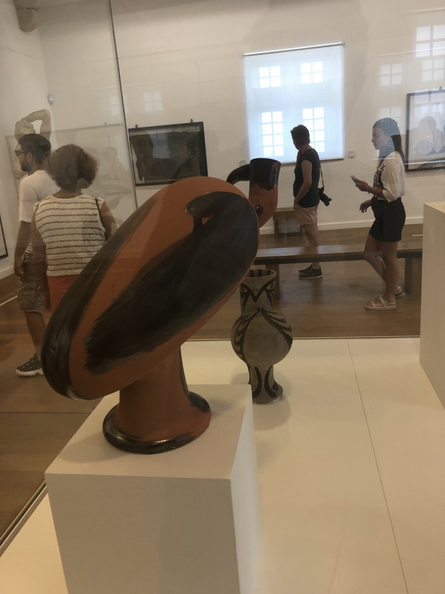 Visite du musée Picasso à Antibes