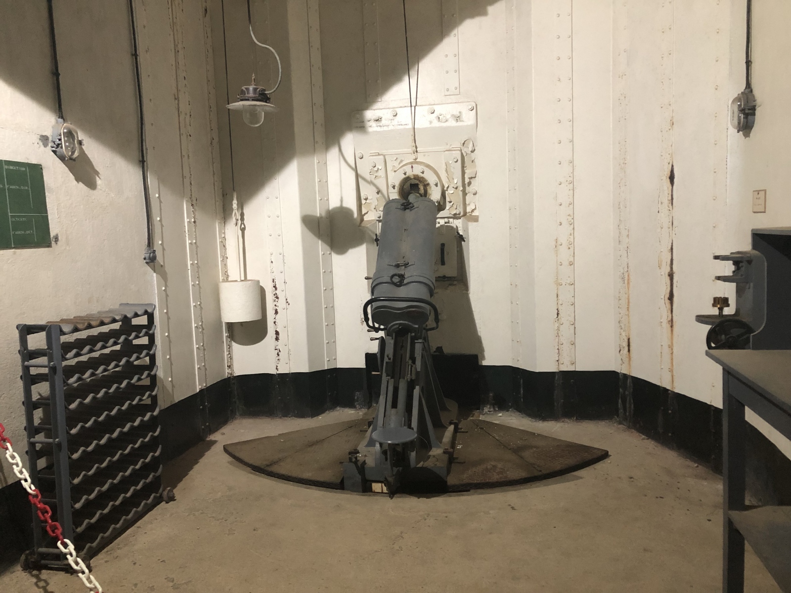 Visite du fort de Sainte Agnès