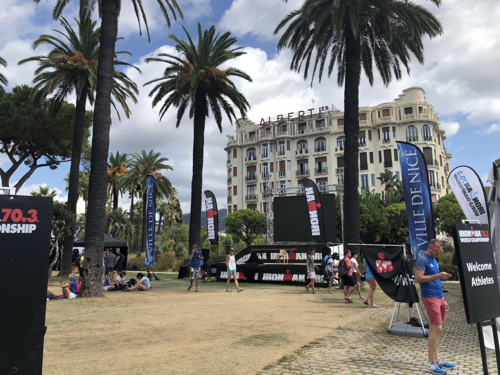 Ballade pour voir le championnat du monde de Triathlon IRON MAN 70.3