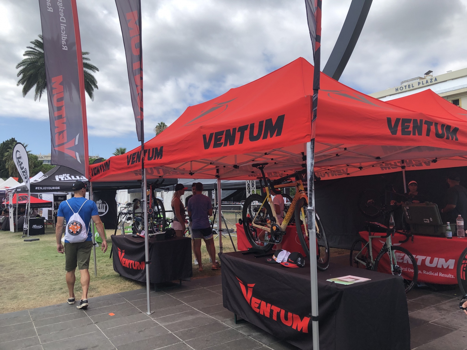 Ballade pour voir le championnat du monde de Triathlon IRON MAN 70.3