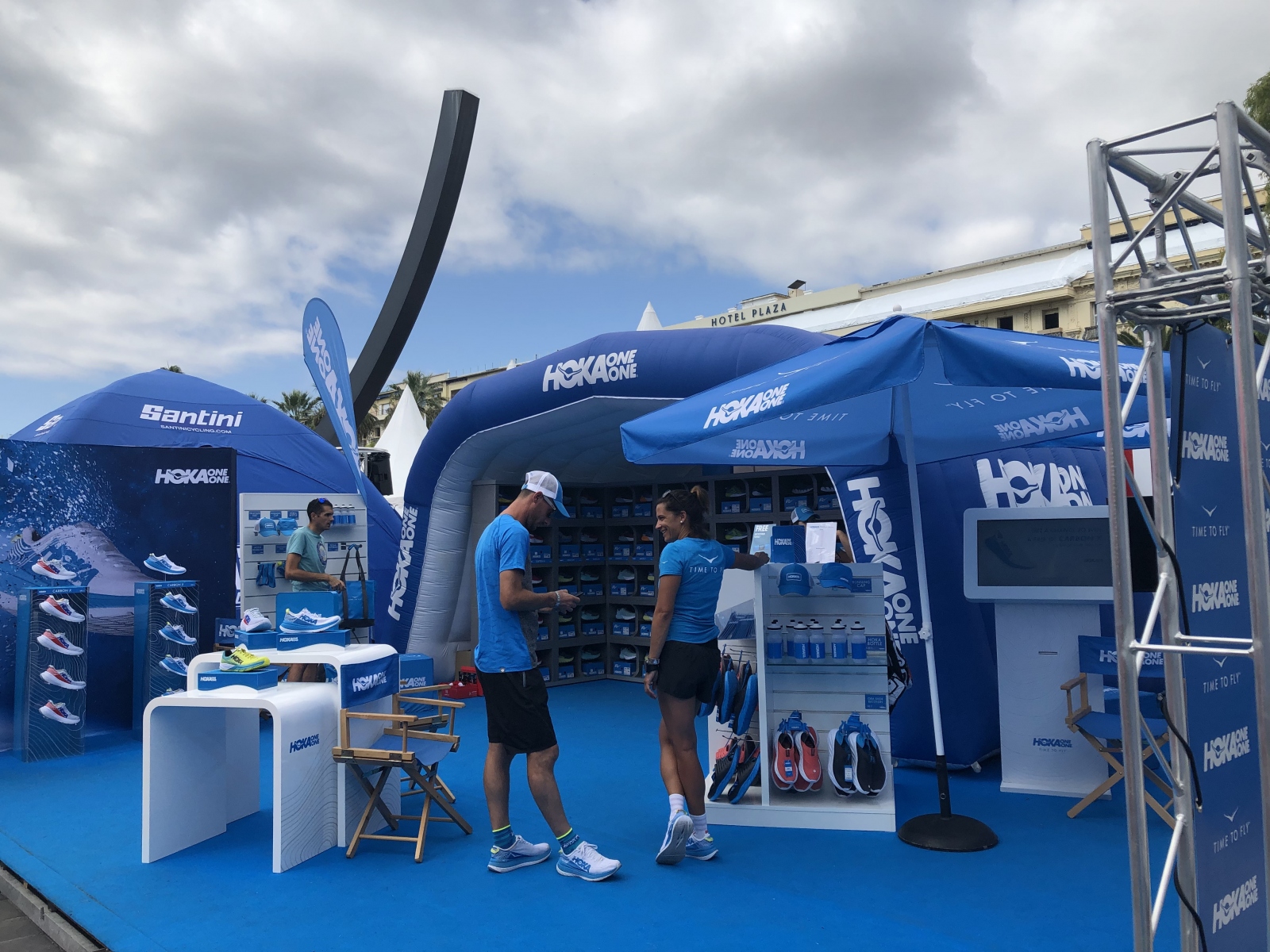 Ballade pour voir le championnat du monde de Triathlon IRON MAN 70.3