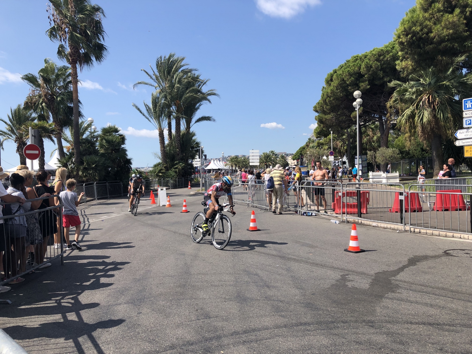 Ballade pour voir le championnat du monde de Triathlon IRON MAN 70.3