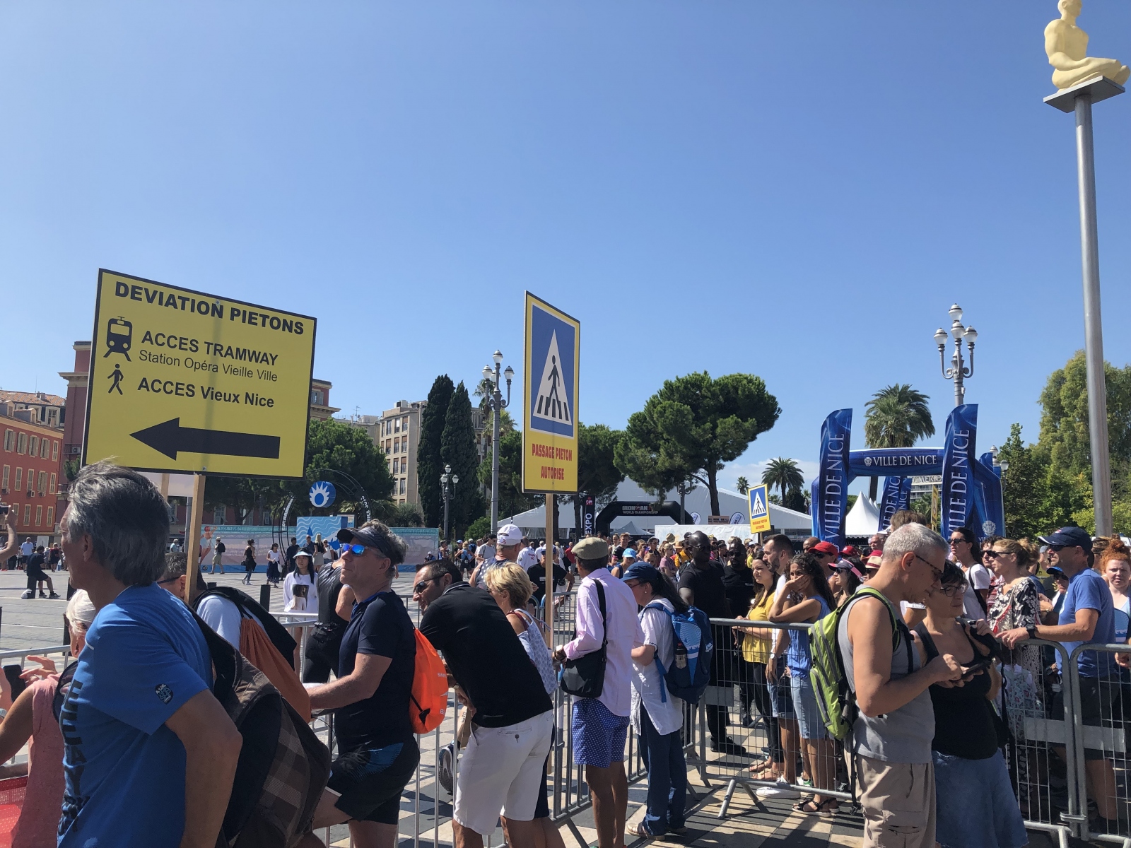 Ballade pour voir le championnat du monde de Triathlon IRON MAN 70.3