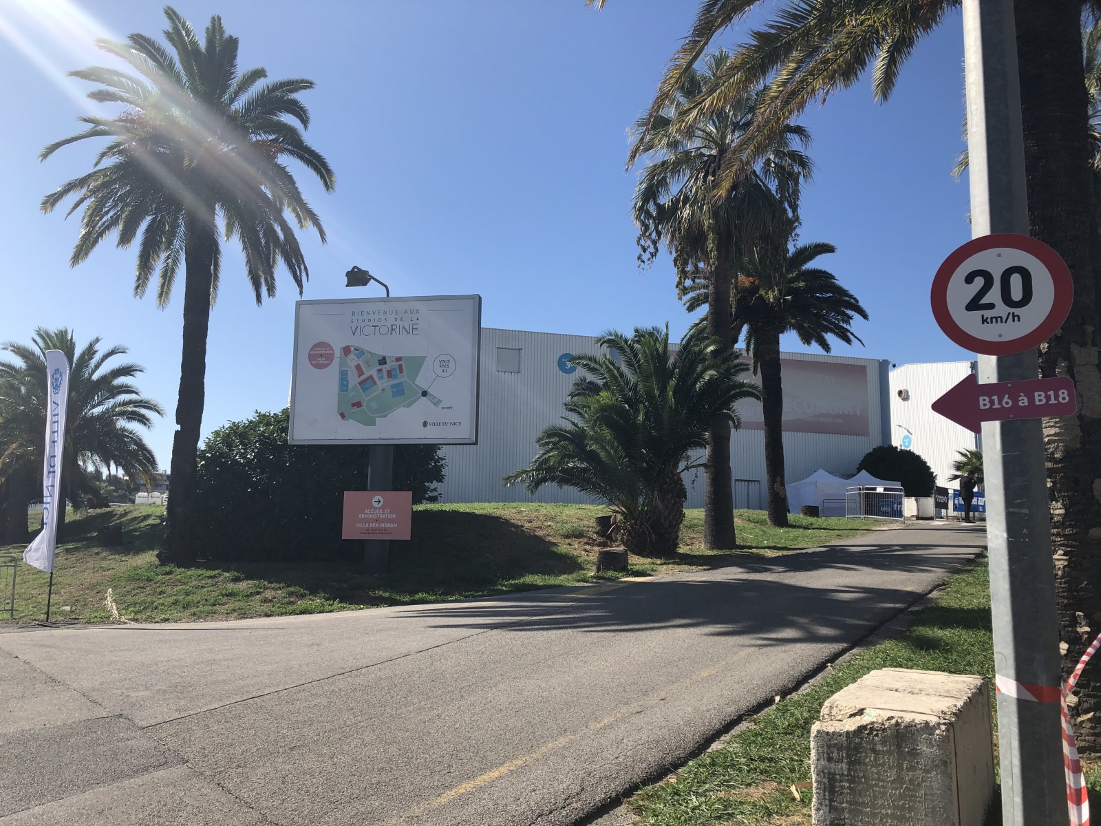 Visite des studios de la Victorine à Nice