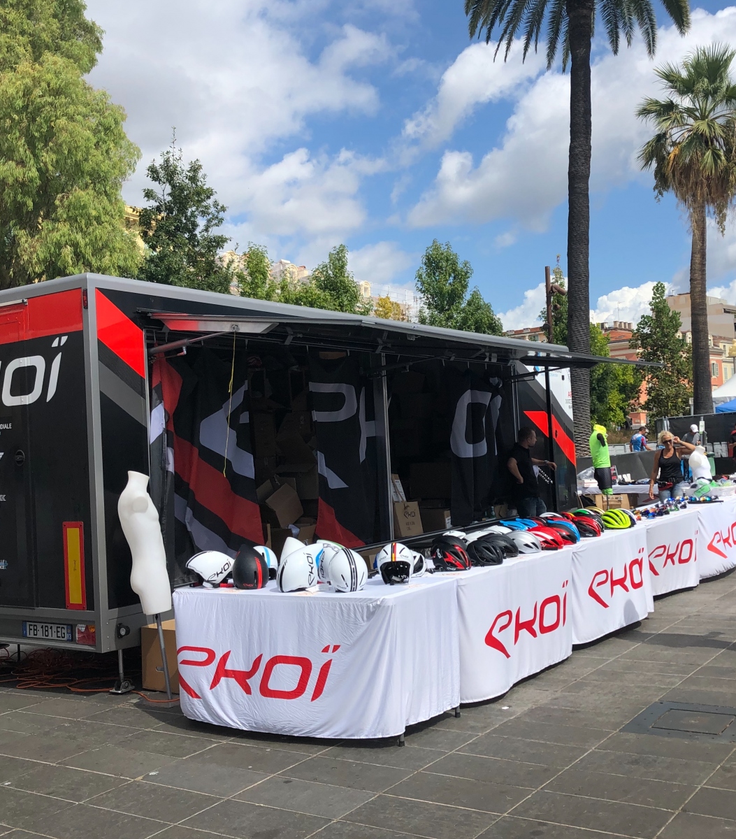 Ballade pour voir le championnat du monde de Triathlon IRON MAN 70.3