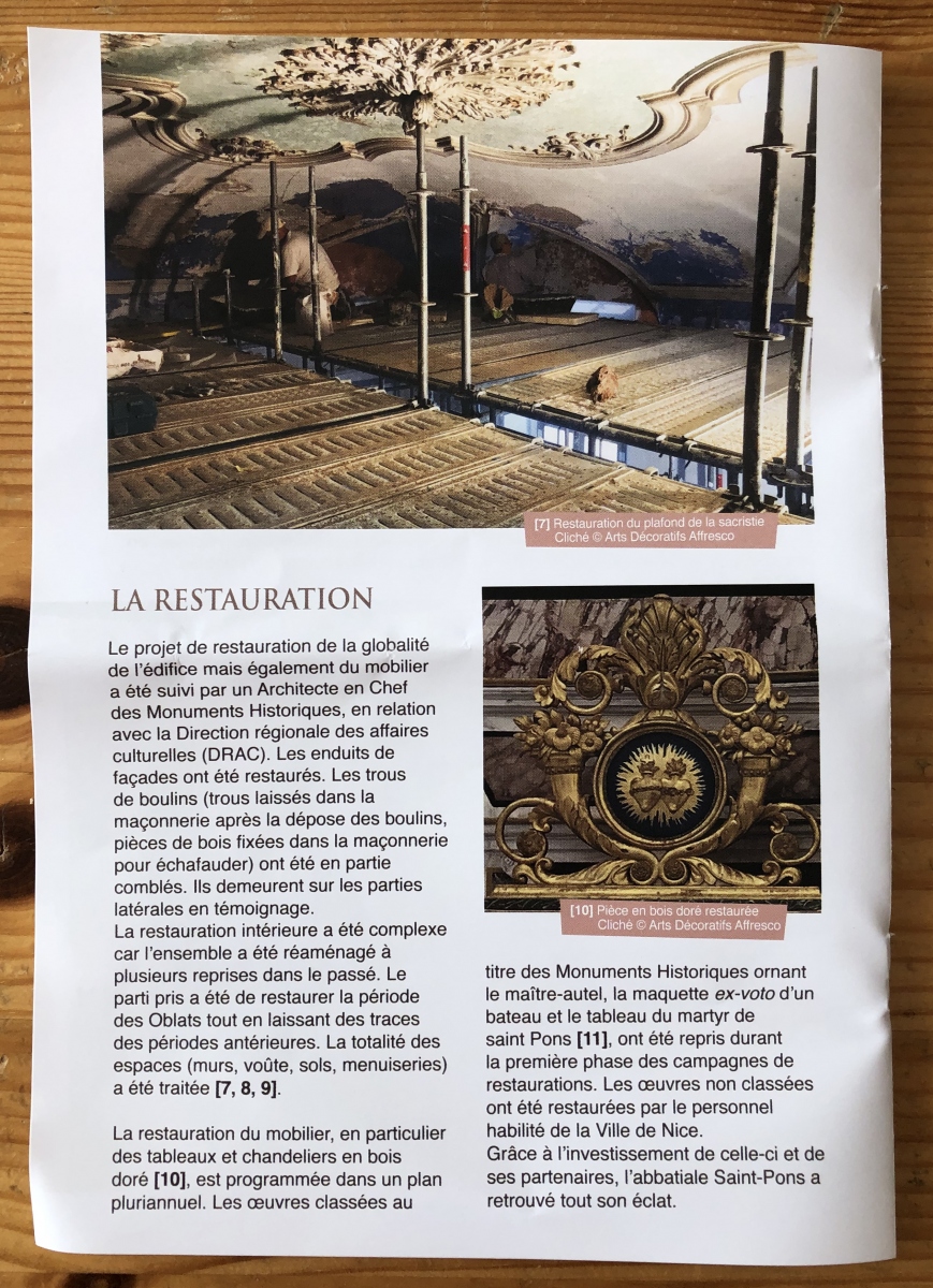 Visite de l’église abbatiale Saint-Pons