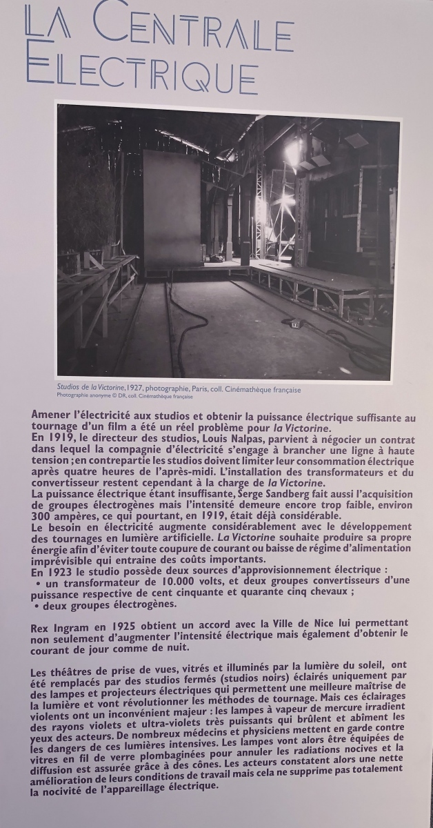 Visite des studios de la Victorine à Nice