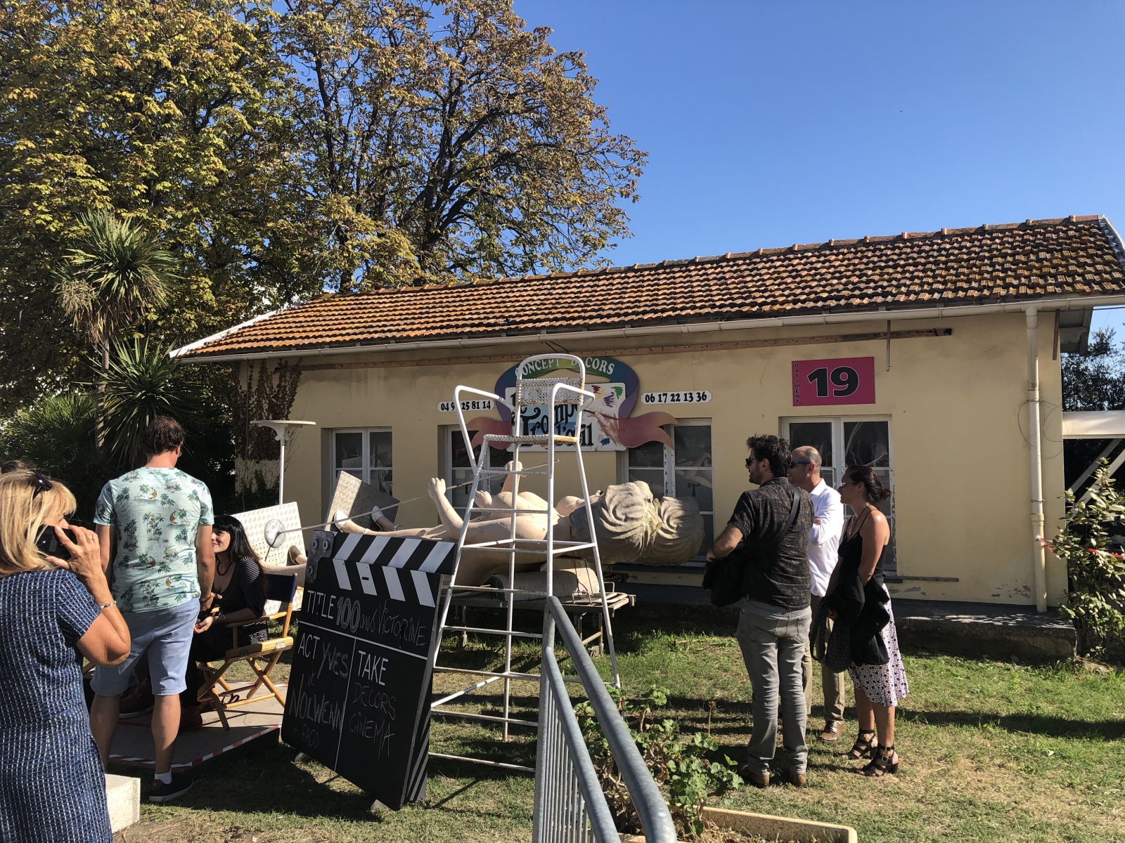 Visite des studios de la Victorine à Nice