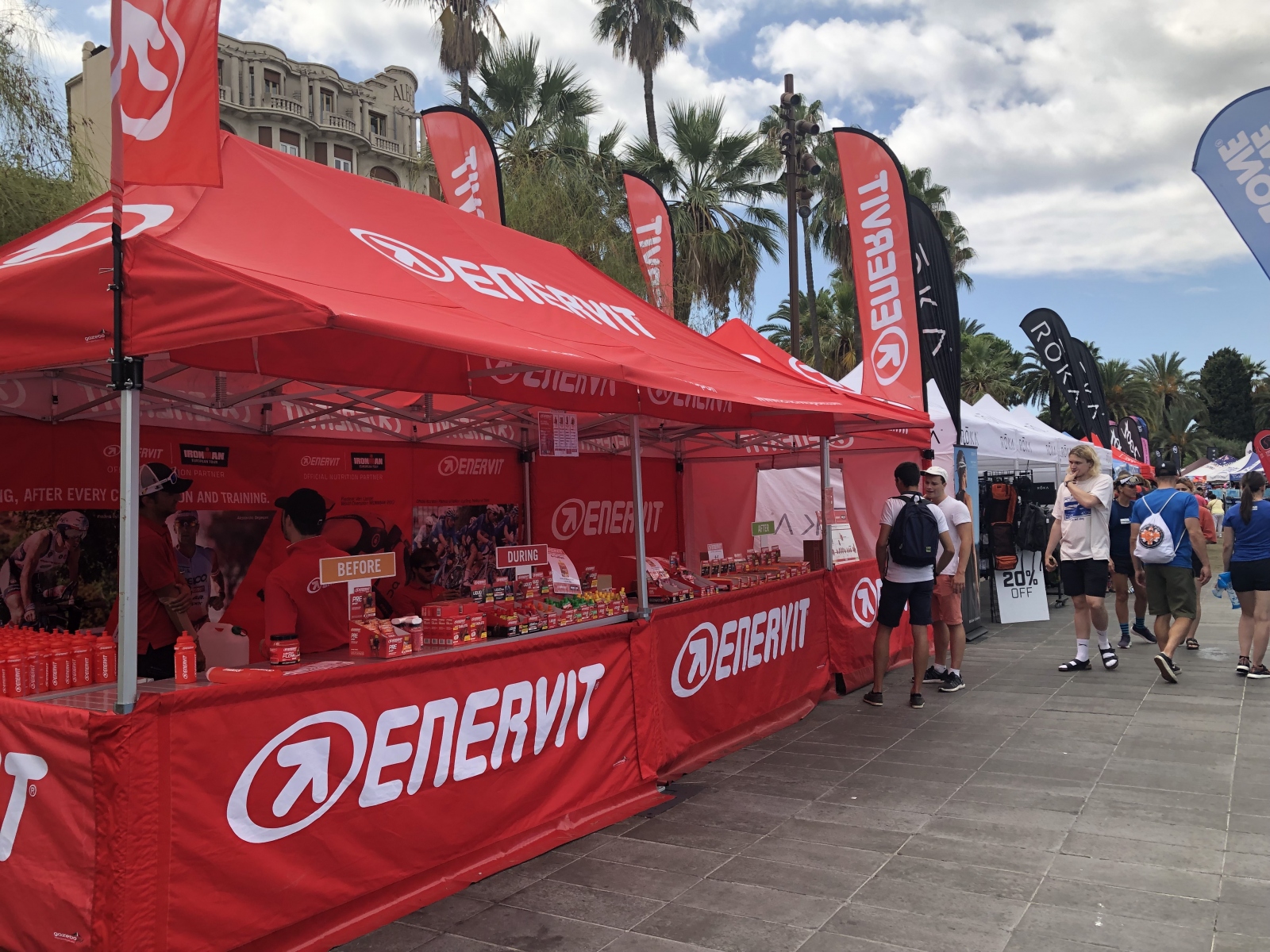 Ballade pour voir le championnat du monde de Triathlon IRON MAN 70.3