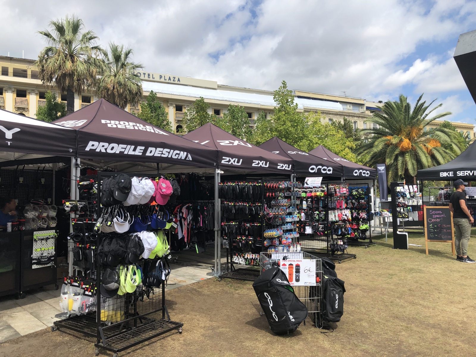 Ballade pour voir le championnat du monde de Triathlon IRON MAN 70.3