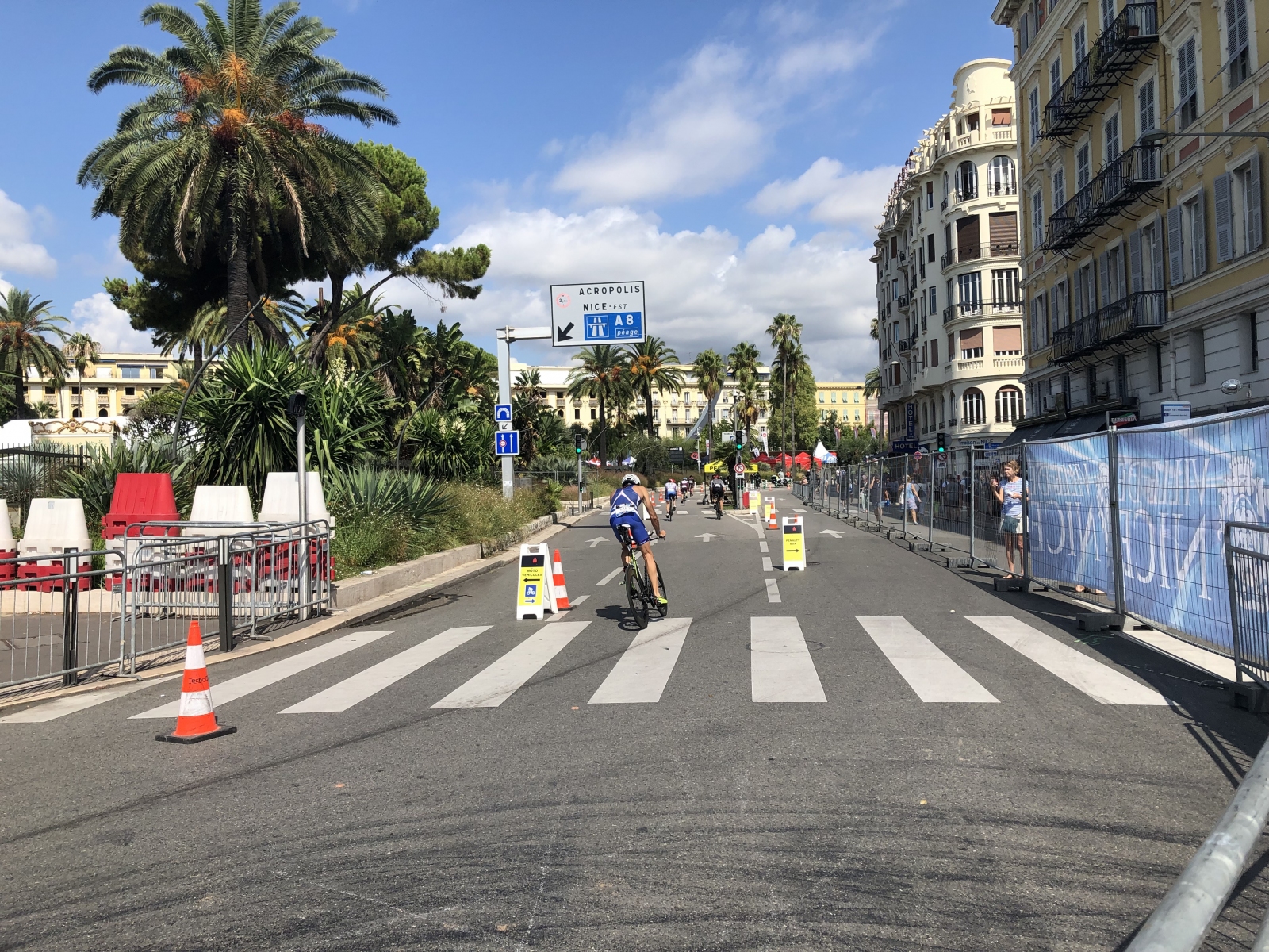 Ballade pour voir le championnat du monde de Triathlon IRON MAN 70.3