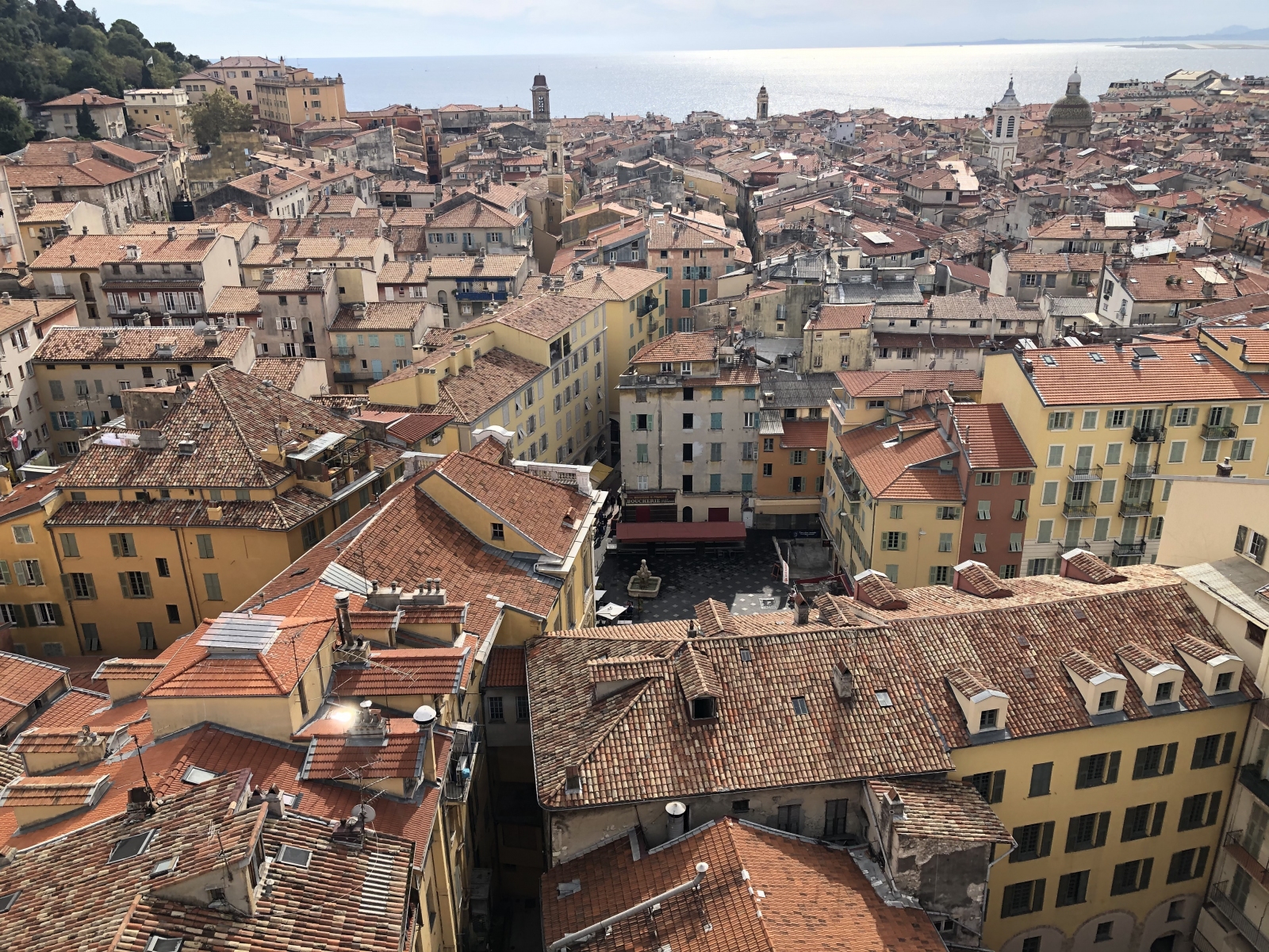 Visite de la tour Saint François dans le vieux Nice