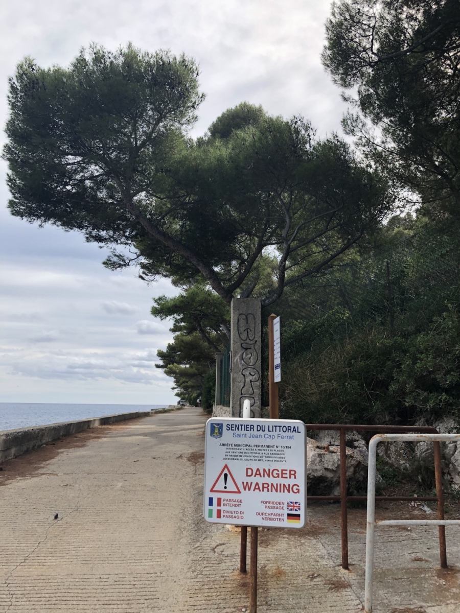Tour de la presqu'île de Saint Jean Cap-Ferrat.