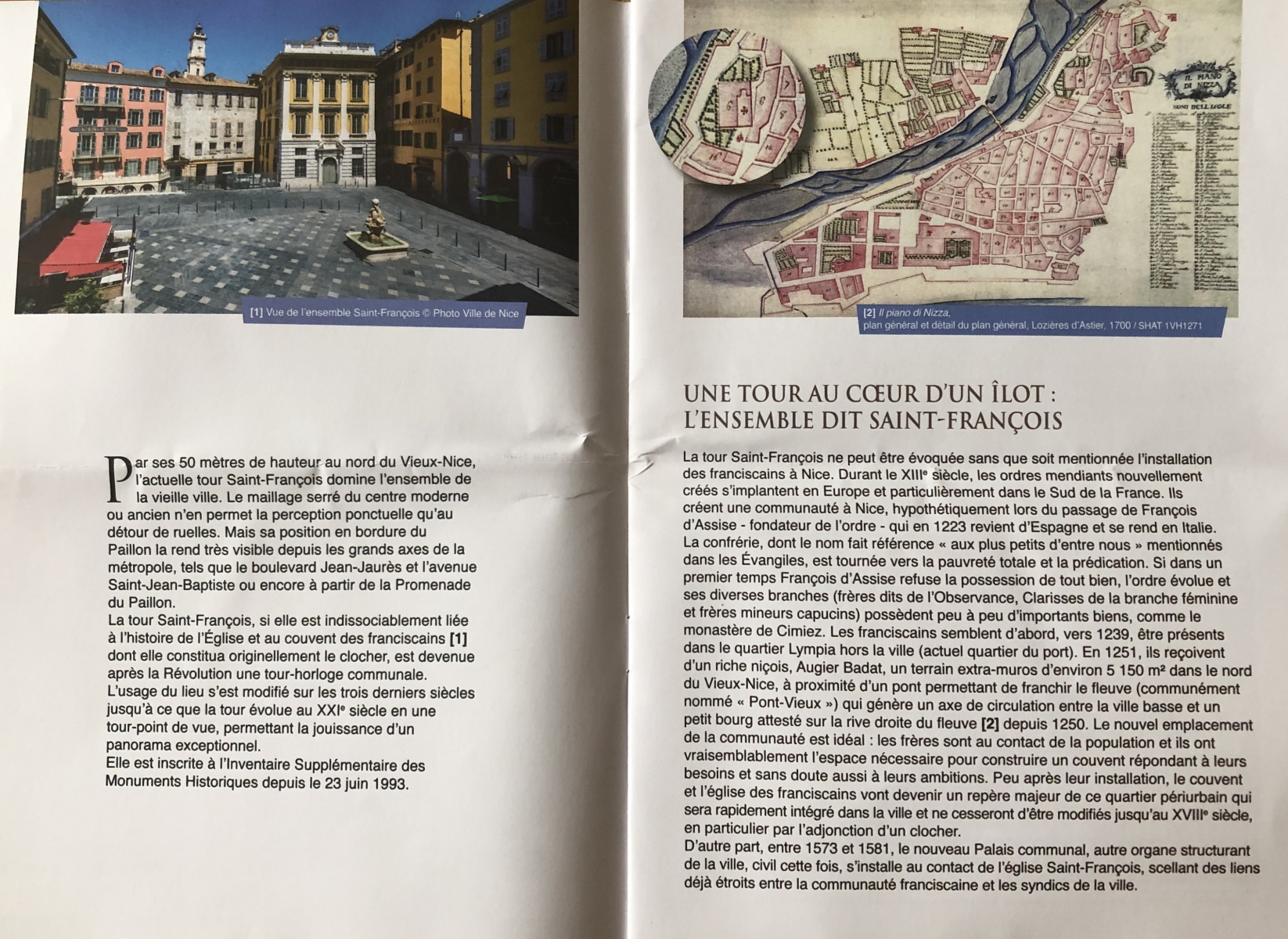 Visite de la tour Saint François dans le vieux Nice