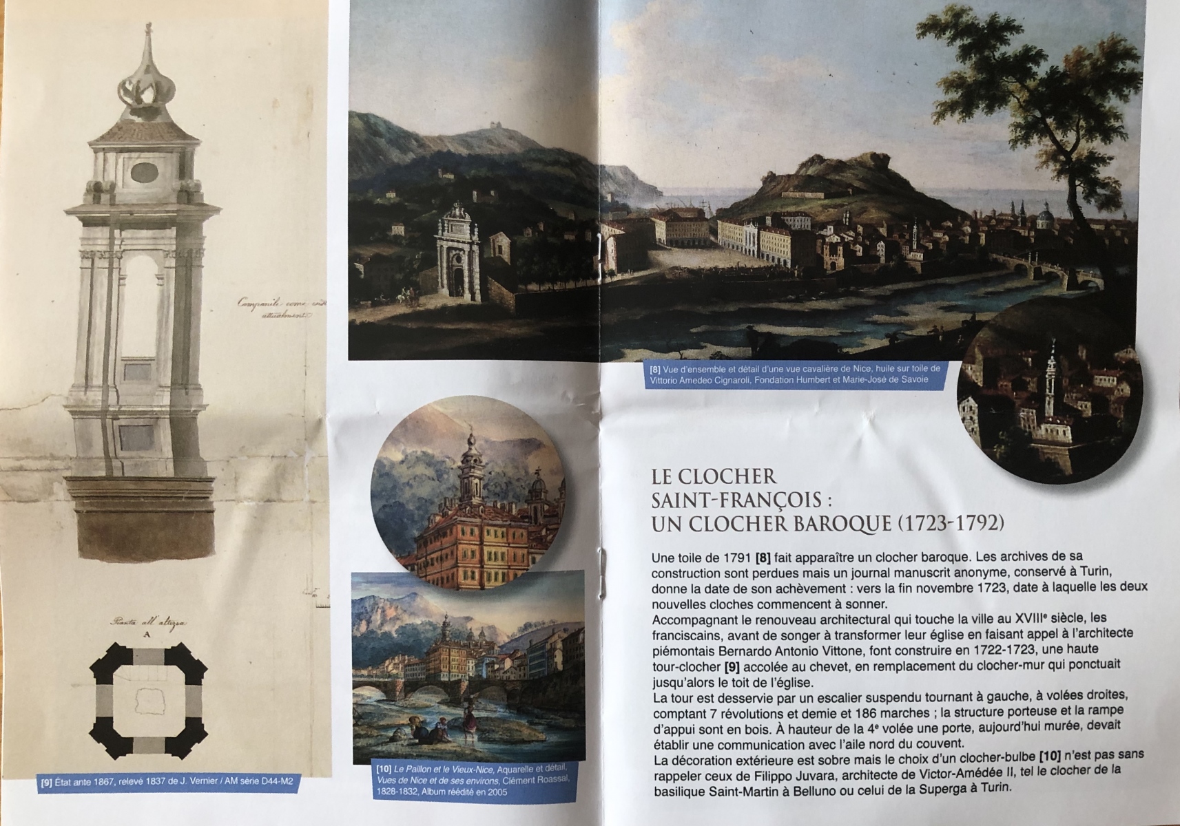 Visite de la tour Saint François dans le vieux Nice