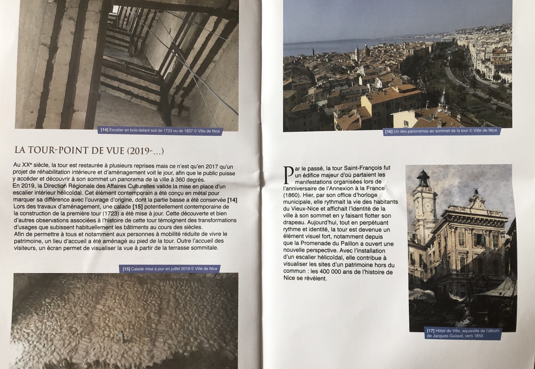 Visite de la tour Saint François dans le vieux Nice