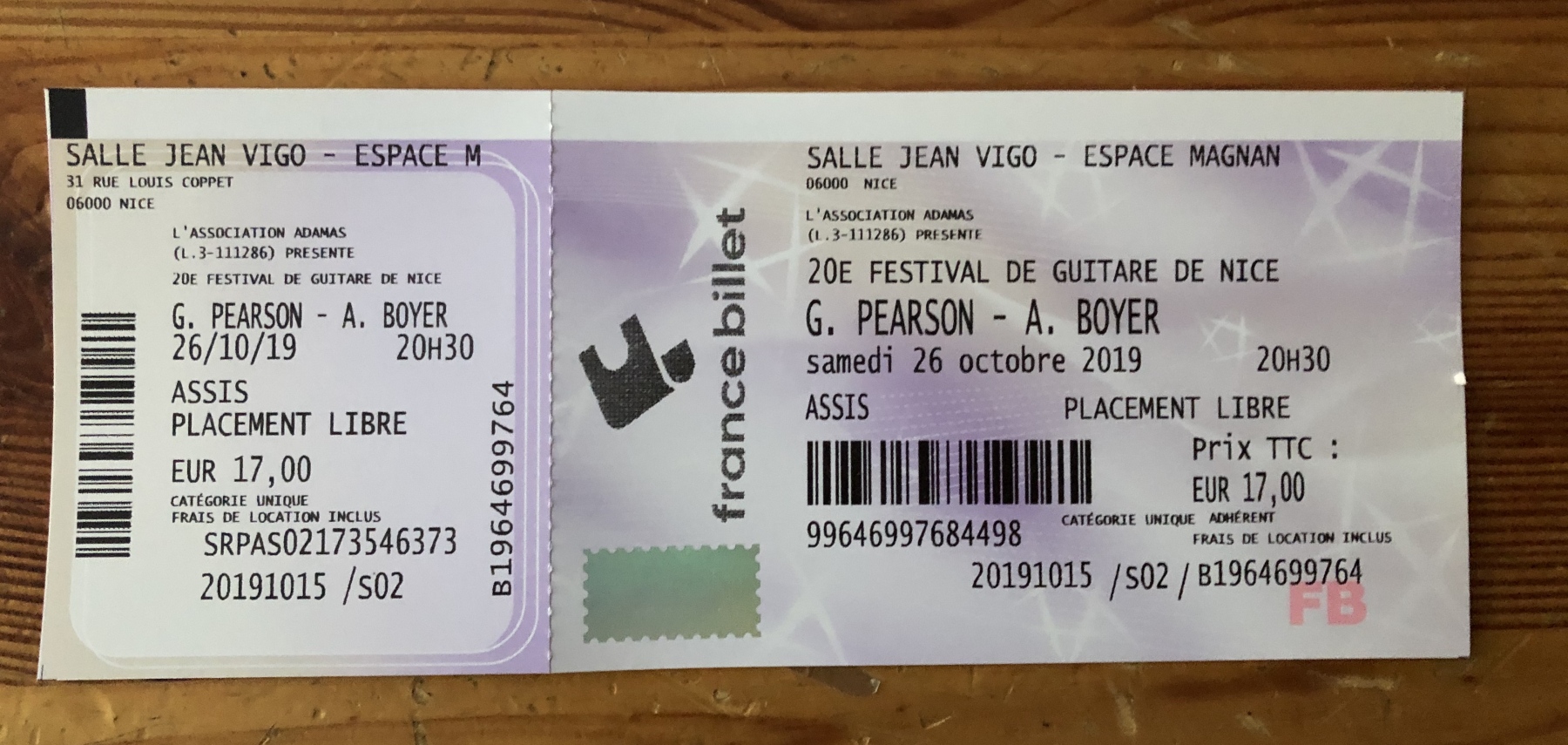 Troisième et dernière soirée du festival de guitare de Nice