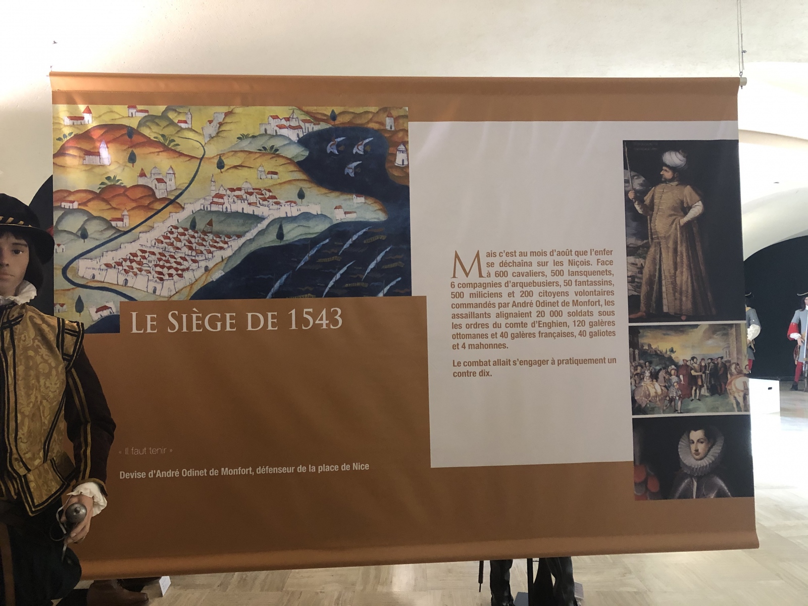 Ballade et visite de l'exposition à la tour Bellanda à Nice