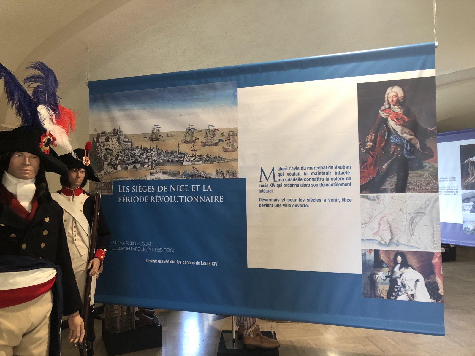 Ballade et visite de l'exposition à la tour Bellanda à Nice