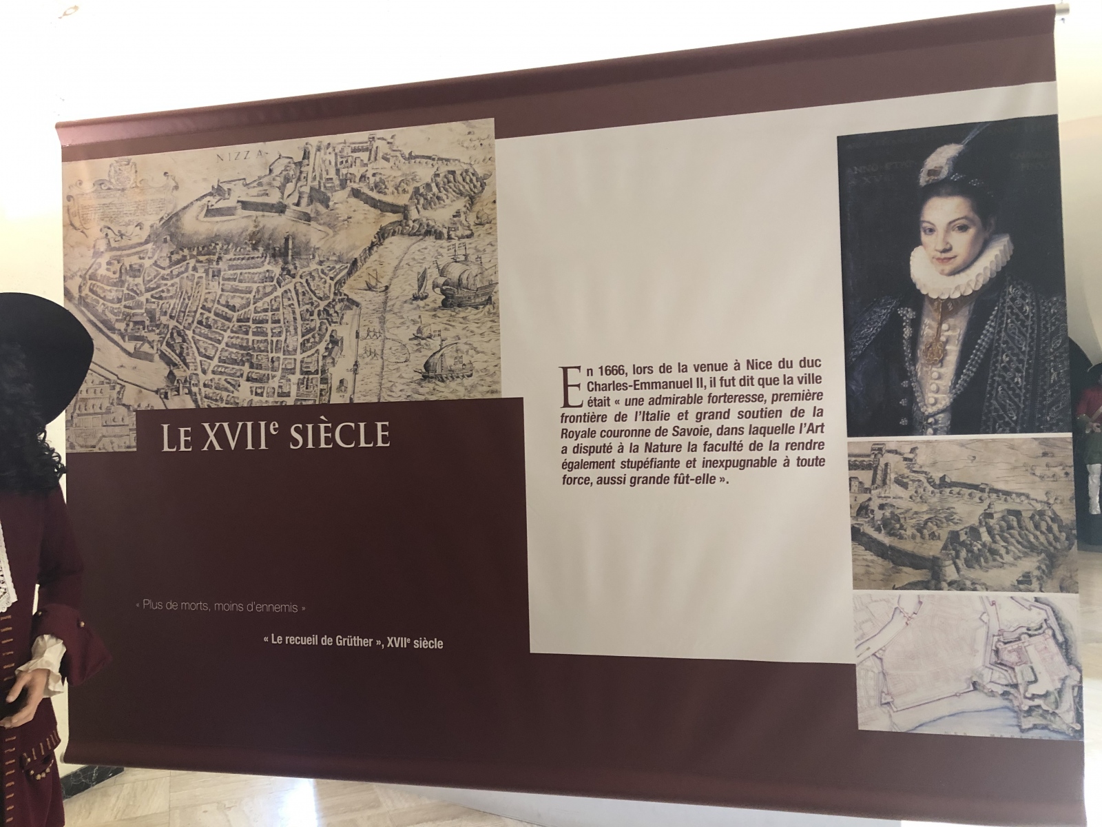 Ballade et visite de l'exposition à la tour Bellanda à Nice