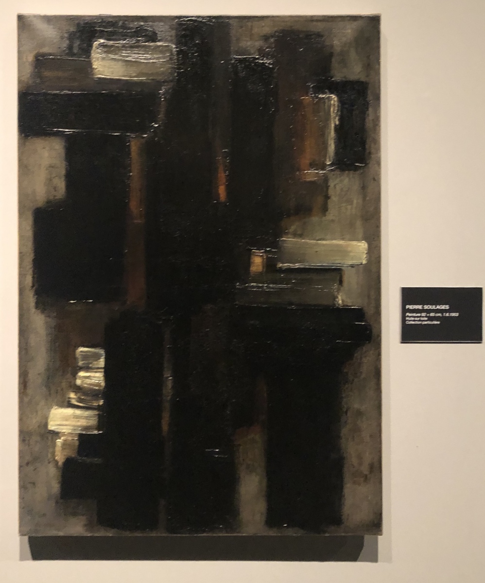 Exposition Soulages à la galerie Lympia