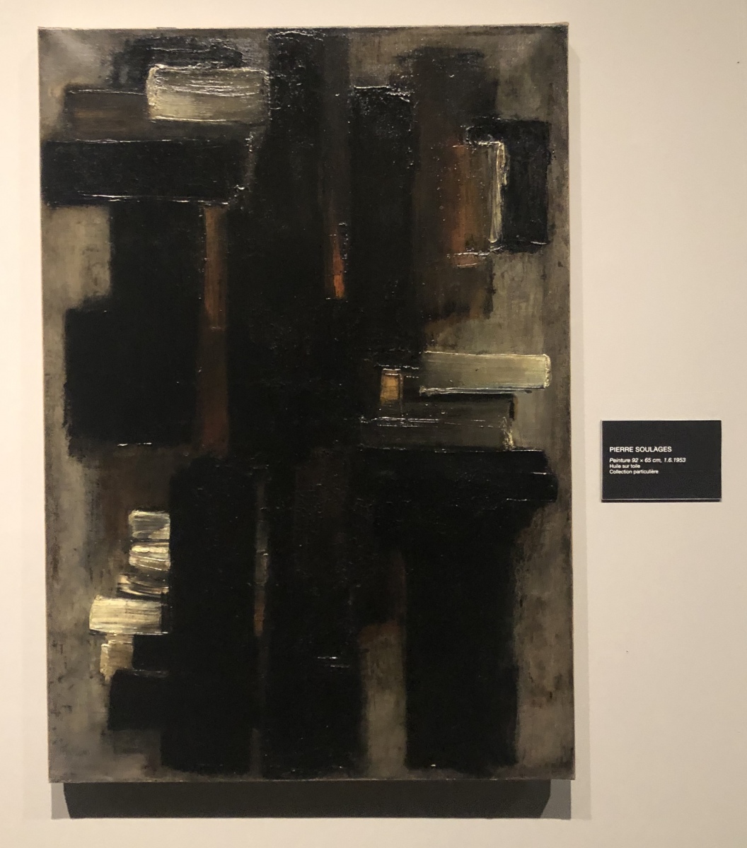 Exposition Soulages à la galerie Lympia