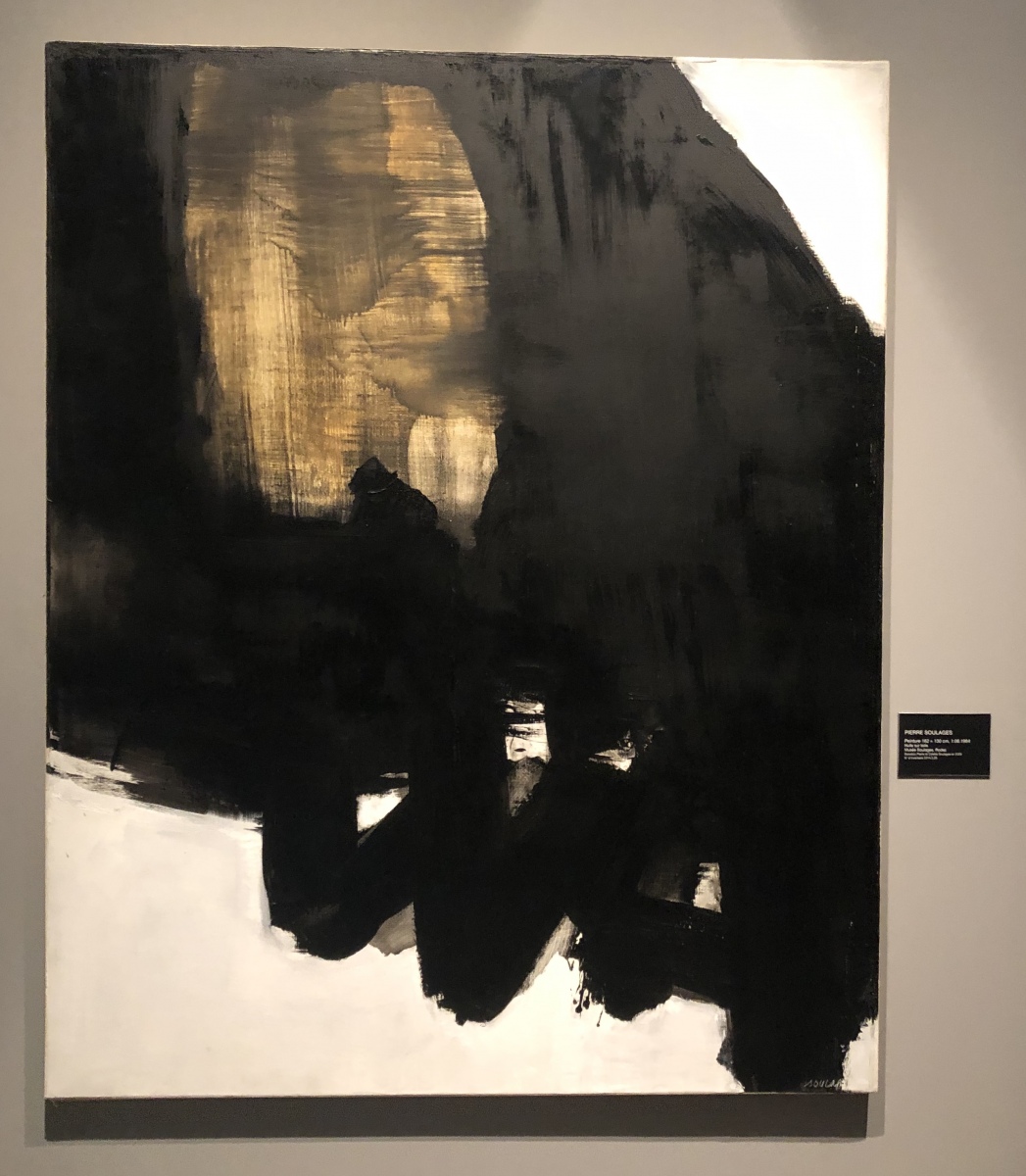 Exposition Soulages à la galerie Lympia