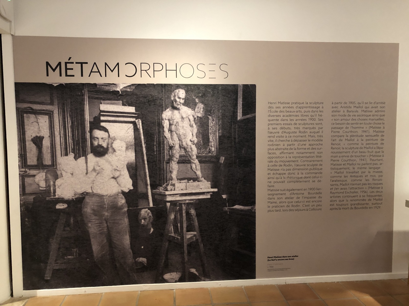 Visite de l'exposition 