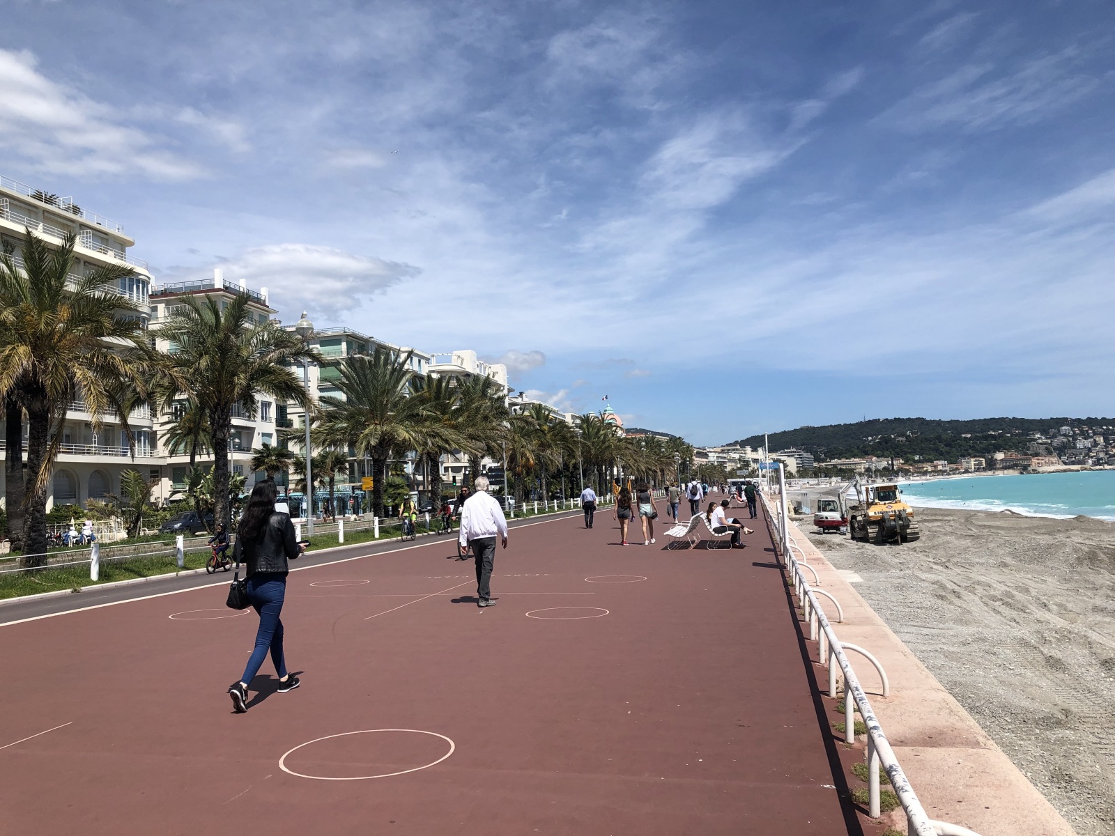 Ballade sur la Promenade des Anglais