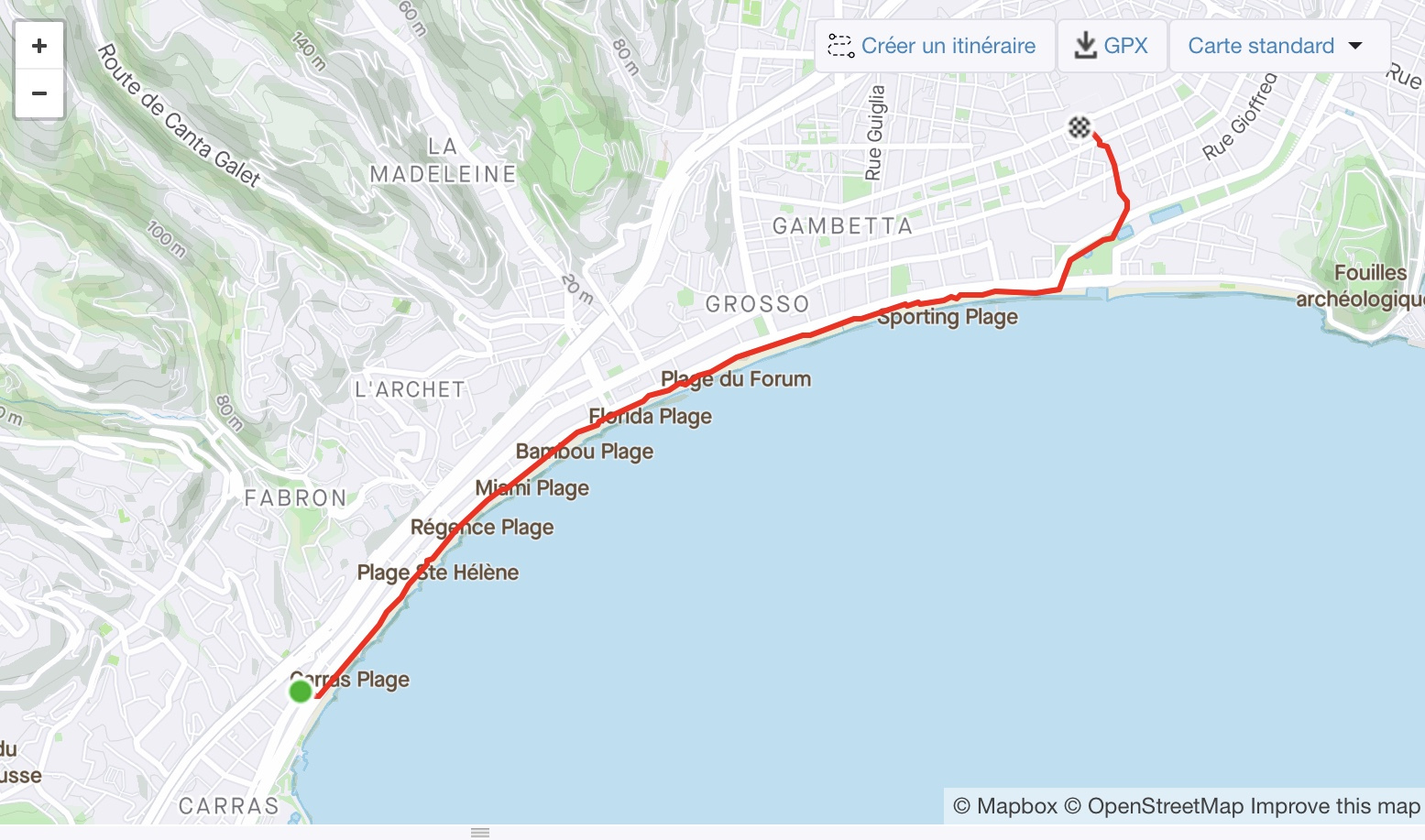 Ballade sur la Promenade des Anglais