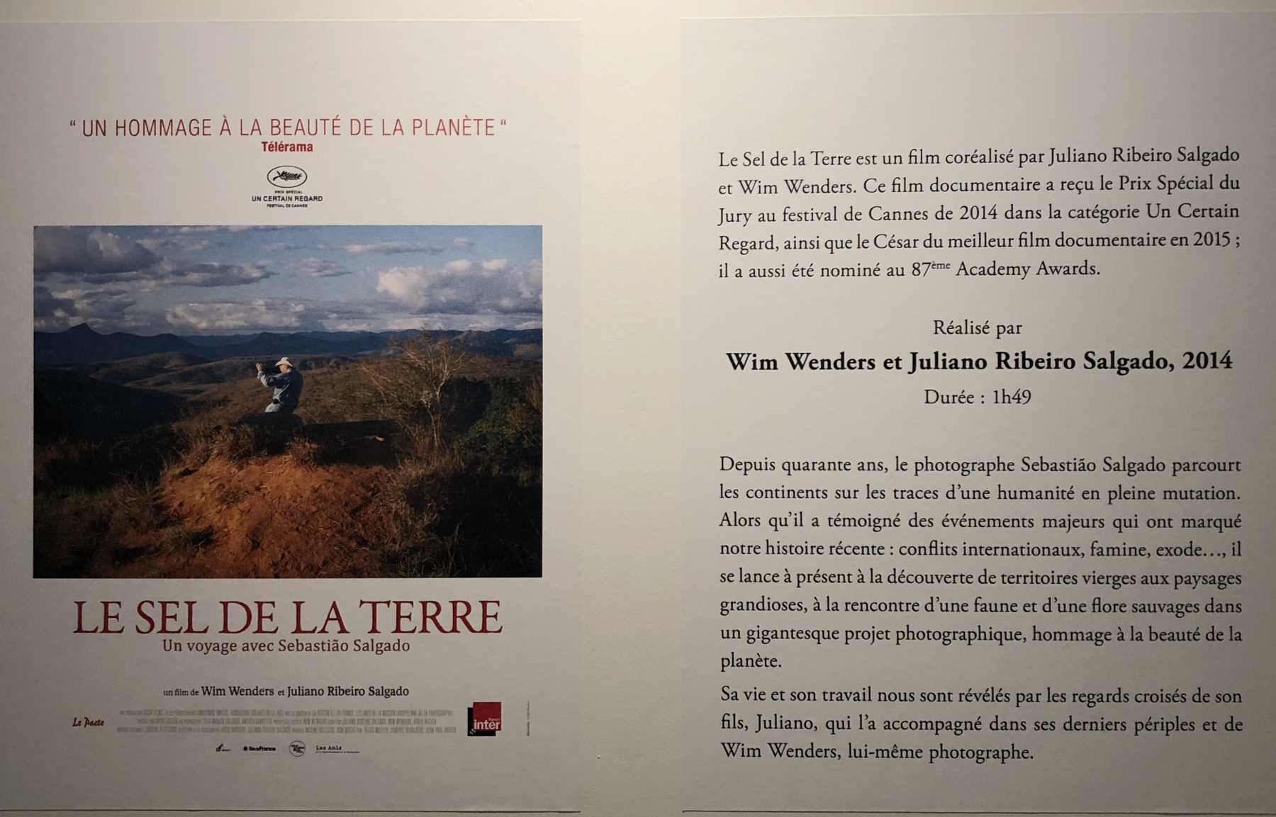 Superbe exposition 