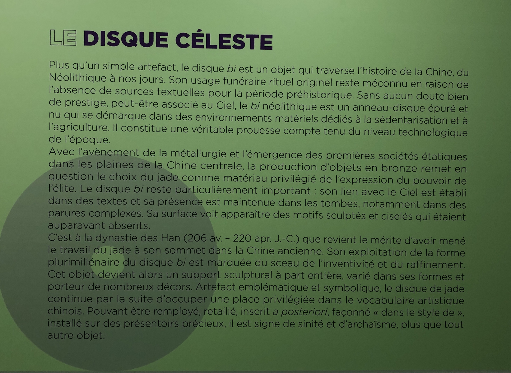 Visite de l'exposition 