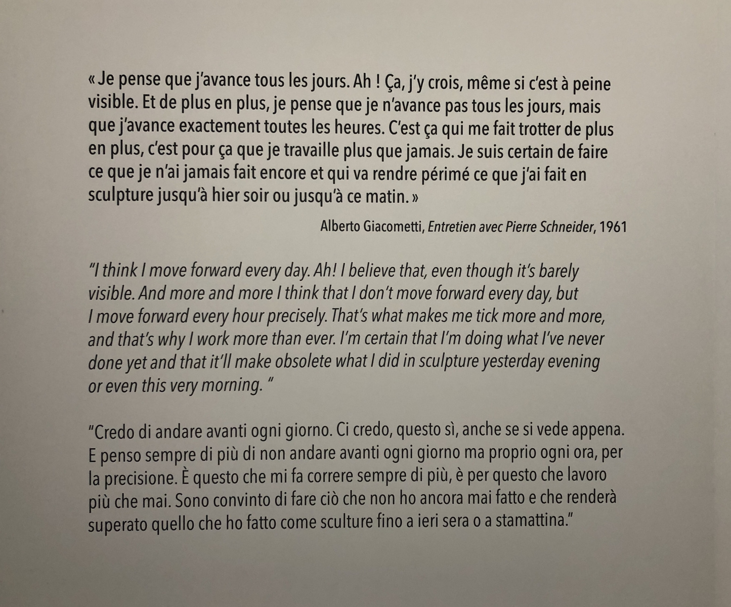 Visite de l'exposition 