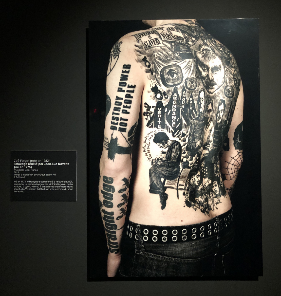 Exposition Tatoueurs, Tatoués